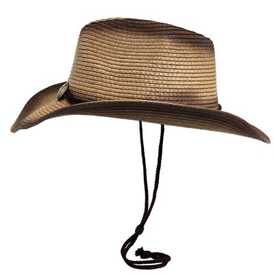 Stråhatt - Gårda Taranto Western Hat (khaki)