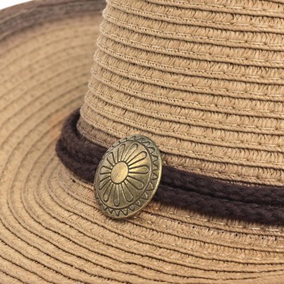 Stråhatt - Gårda Taranto Western Hat (khaki)