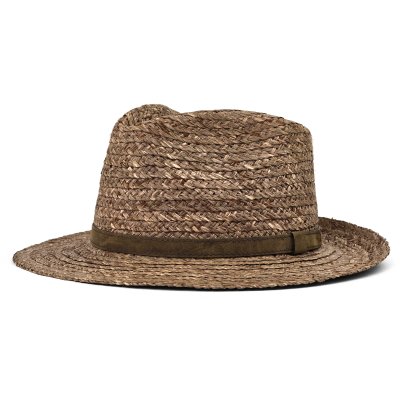 Stråhatt - Gårda Tenerife Raffia Fedora (natur/brun)