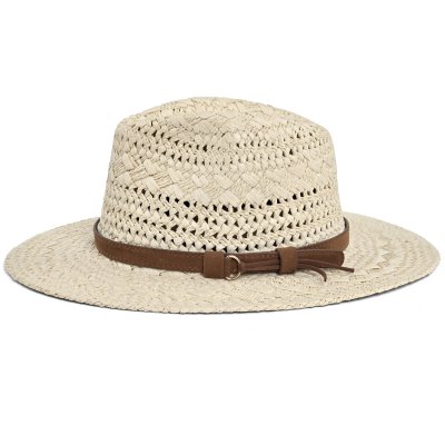 Stråhatt - Gårda Toulon Fedora (beige)