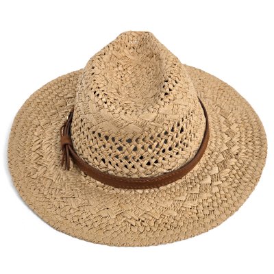 Stråhatt - Gårda Toulon Fedora (khaki)