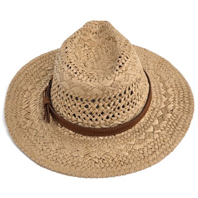 Stråhatt - Gårda Toulon Fedora (khaki)