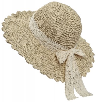 Stråhatt - Gårda Ornella (beige)