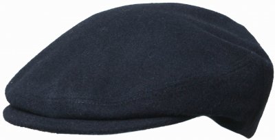 Gubbkeps / Flat cap - Gårda Masi Wool (marinblå)