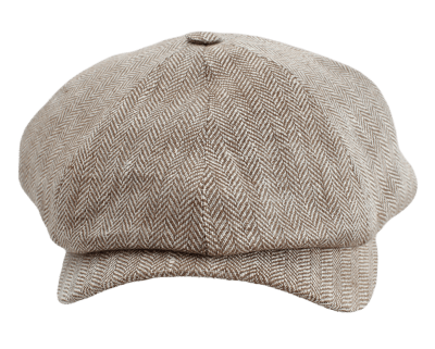 Gubbkeps / Flat cap - Wigéns Newsboy Classic Cap (brun)