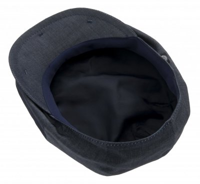 Gubbkeps / Flat cap - CTH Ericson Wilson Denim Newsboy Cap (blå)