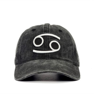 Keps - Gårda Zodiac Sign Cancer (svart)