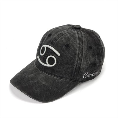 Keps - Gårda Zodiac Sign Cancer (svart)