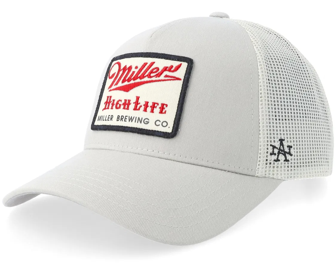 Keps - American Needle Miller High Life Trucker (offwhite) (Storlek: One Size)