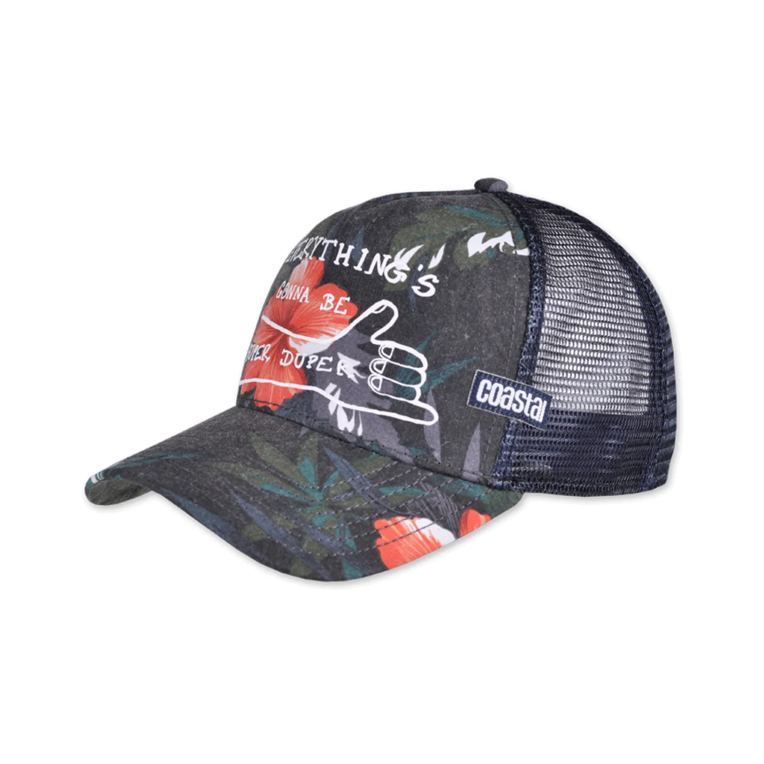 Keps - Coastal HFT Super Duper Trucker (multi) (Storlek: One size)