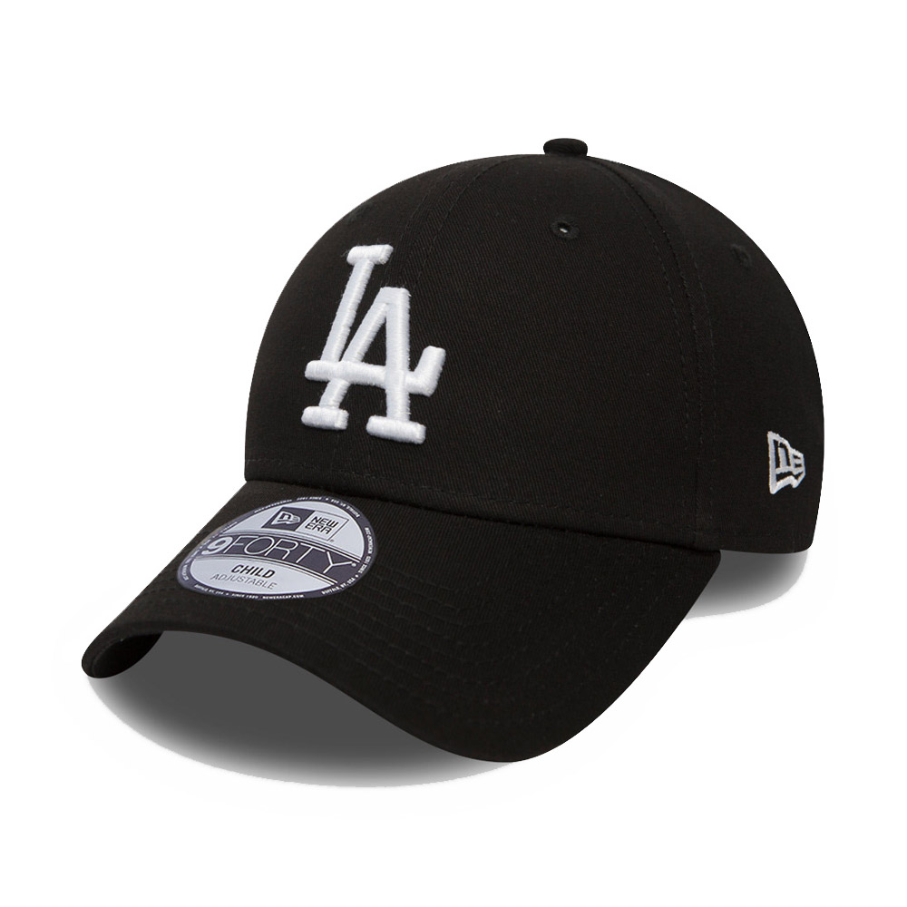 Keps Barn - New Era LA Dodgers 9FORTY (svart) (Storlek: Barn 4-6 år)
