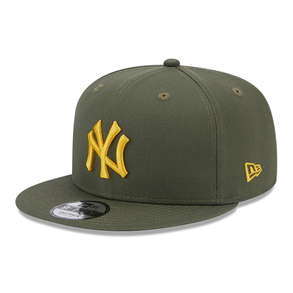 Keps - New Era Side Patch New York Yankees 9fifty (army) (Storlek: M/L)